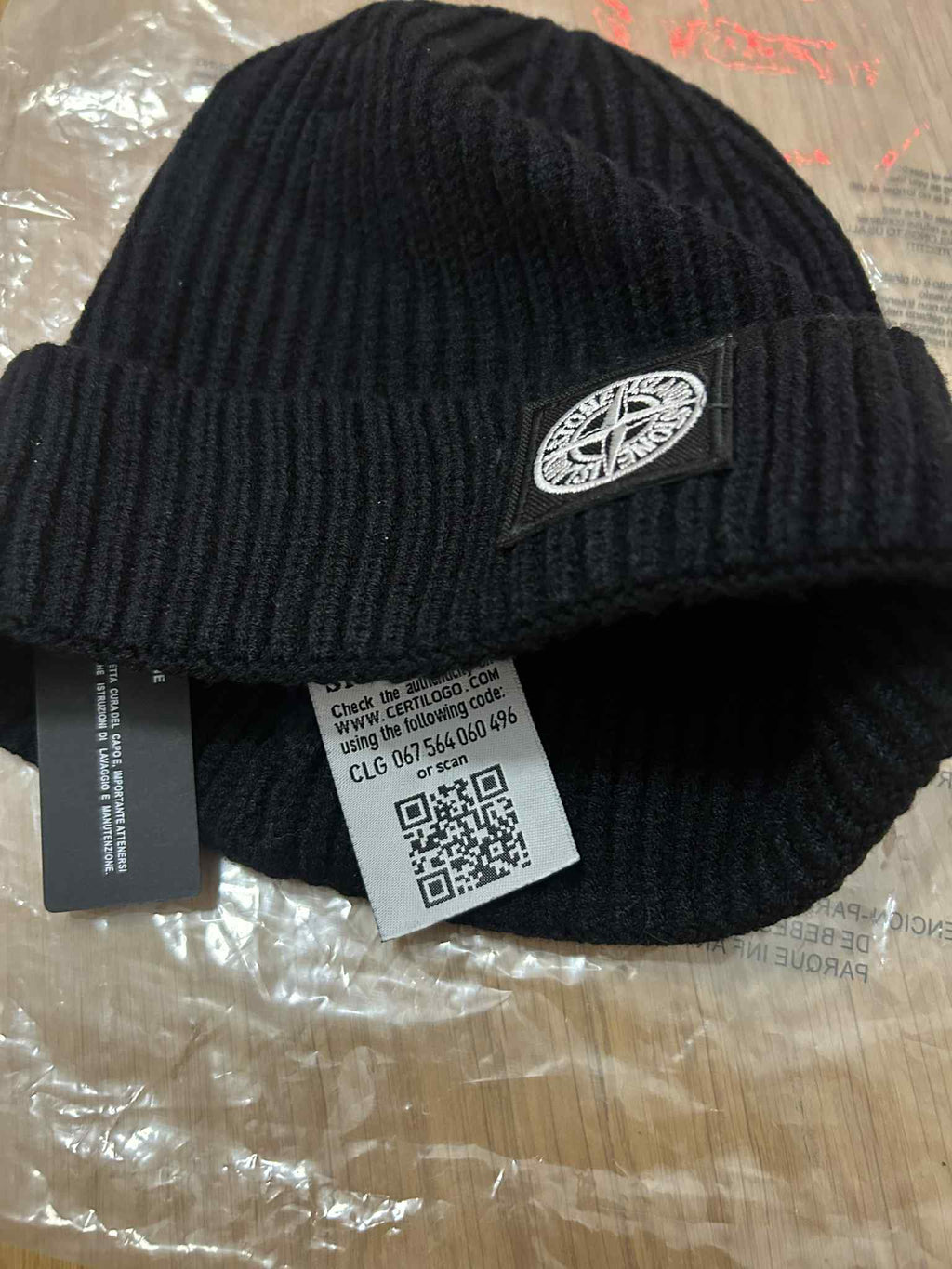 Stone Island stiliaus žieminė kepurė